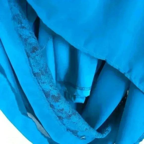 Flying Tomato Turquoise “70’s” Bohemian Aztec V-Neck Native Maxi Dress Size S - Picture 10 of 15